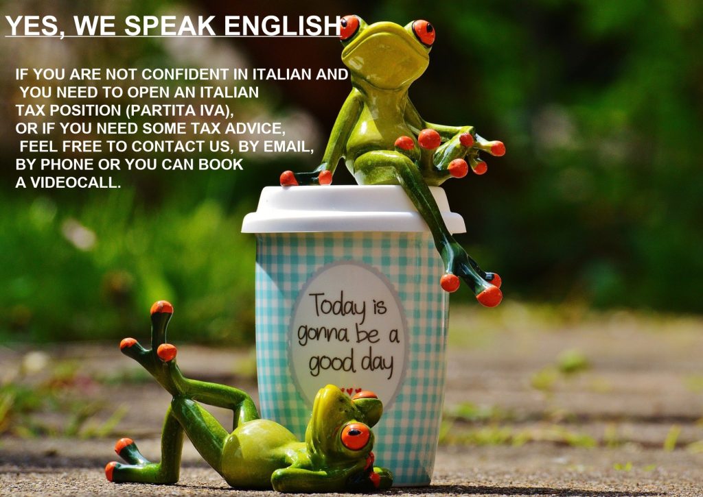 Commercialista online English Speaking